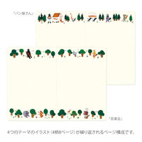 YURU LOG NOTEBOOK B6 FOREST ANIMAL
