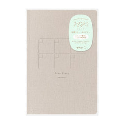 YURU LOG NOTEBOOK B6 FREE DIARY MONTHLY