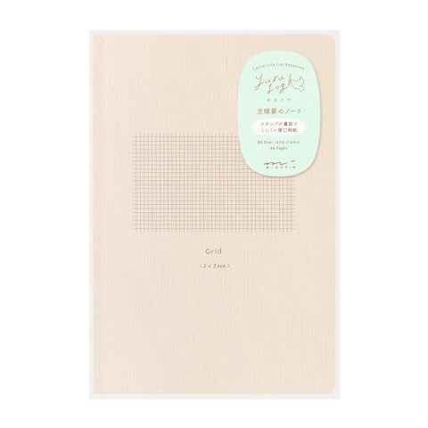 YURU LOG NOTEBOOK B6 GRID 2X2MM