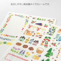YURU LOG STICKER 2 SHEETS SCANDINAVIA