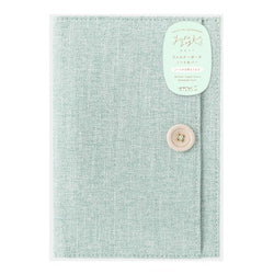YURU LOG NOTEBOOK COVER B6 CLOTH LIGHT BLUE