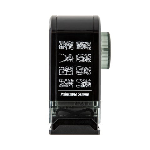 PAINTABLE ROTATING STAMP DIAL LIFE