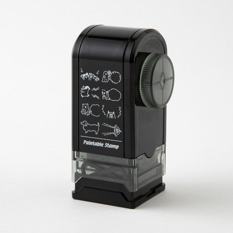 PAINTABLE ROTATING STAMP DIAL SPEECH BUBBLE