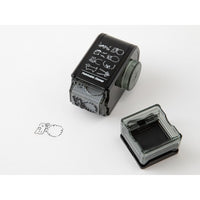 PAINTABLE ROTATING STAMP DIAL SPEECH BUBBLE