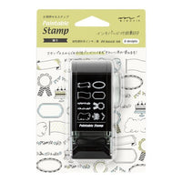 PAINTABLE ROTATING STAMP DIAL DECORATION