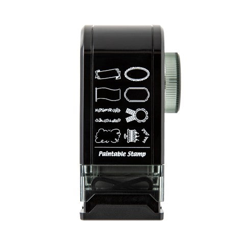 PAINTABLE ROTATING STAMP DIAL DECORATION