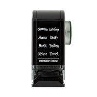 PAINTABLE ROTATING STAMP DIAL TITLE