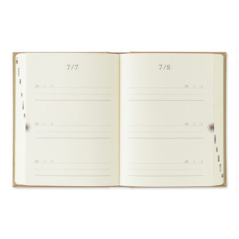 3-YEAR DIARY GATE MINI BEIGE