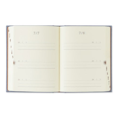 3-YEAR DIARY GATE MINI BLUE-PURPLE