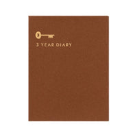 3-YEAR DIARY GATE MINI BLUE-PURPLE