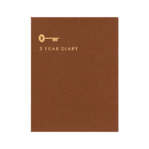 3-YEAR DIARY GATE MINI BLUE-PURPLE