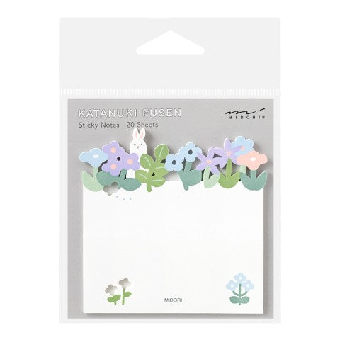 STICKY NOTES DIE CUTTING FLOWER GARDEN