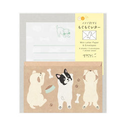 MINI LETTER SET WITH STICKERS 936 HUNGRY DOG