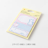 STICKY NOTES DRAWING CAT