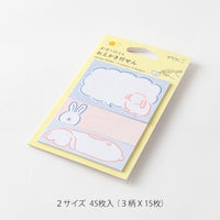 STICKY NOTES DRAWING RABBIT
