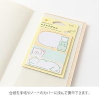 STICKY NOTES DRAWING BEAR