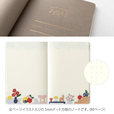 YURU LOG NOTEBOOK B6 MOTIF TEXTILE