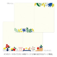 YURU LOG NOTEBOOK B6 MOTIF TEXTILE