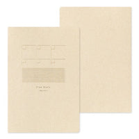 YURU LOG NOTEBOOK B6 FREE DIARY MONTHLY