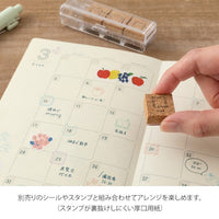 YURU LOG NOTEBOOK B6 FREE DIARY MONTHLY