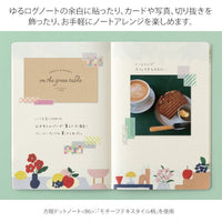 YURU LOG DECORATION STICKER 2 SHEET COLLAGE TAPE