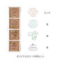 YURU LOG PAINTABLE STAMP PRE-INKED SWEET