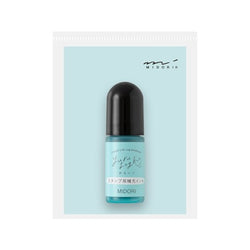 YURU LOG PAINTABLE STAMP PRE-INKED REFILL INK - BLULE