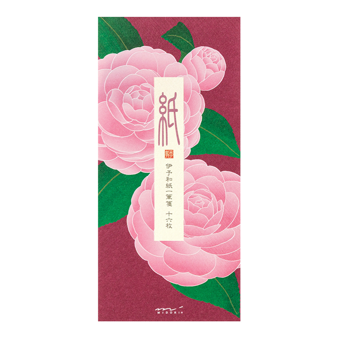 MESSAGE LETTER PAD 596 FOIL-STAMPING OTOME CAMELLIA (89596006)