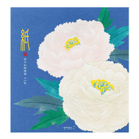 LETTER PAD 006 SILK-PRINTING WINTER PEONY S2 (81006006)