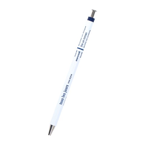MARKS BALLPOINT PEN MARK'STYLE 0.5MM WHITE