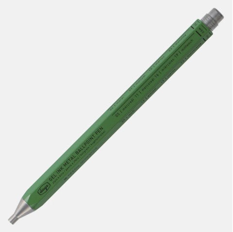 GEL METAL BALLPOINT PEN MARK STYLE DAYS 0.5 GREEN