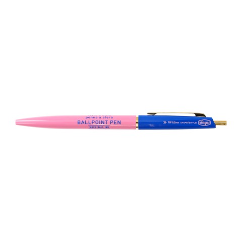 MACH BALLPOINT PEN MARK STYLE DXA 0.5 PINK/BLUE