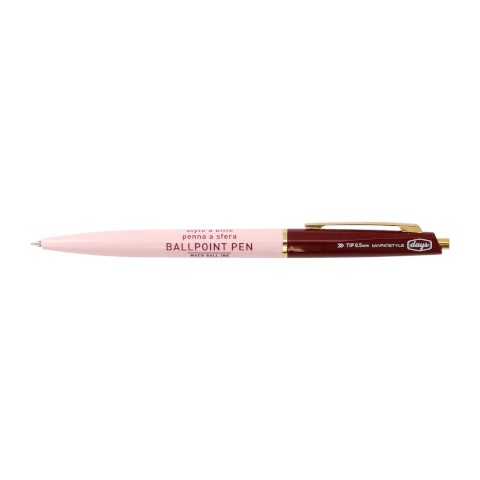 MACH BALLPOINT PEN MARK STYLE DXA 0.5 PINK/BROWN
