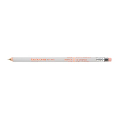 MECHANICAL PENCIL WITH ERASER COOL GRAY