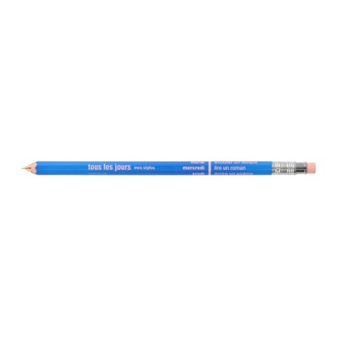 MECHANICAL PENCIL WITH ERASER OCEAN BLUE