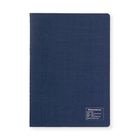2MM GRID NOTES A5 - NAVY - WHITE PAPER