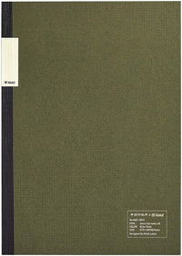 2MM FLAT NOTES A5 OLIVE DRAB