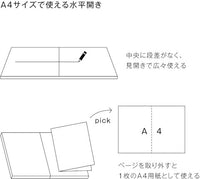 2MM FLAT NOTES A5 OLIVE DRAB