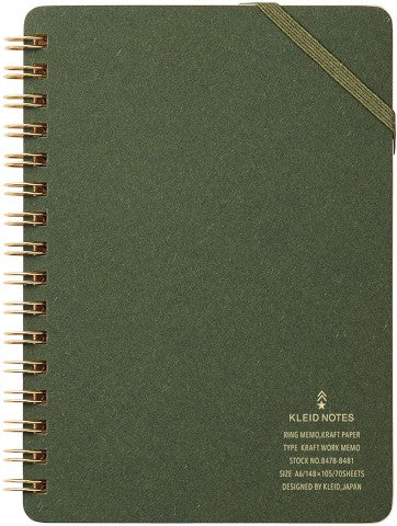 KRAFT WORK MEMO A6 OLIVE DRAB