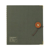 STRING-TIE NOTEBOOK 03 OLIVE DRAB