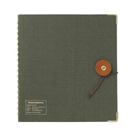 STRING-TIE NOTEBOOK 03 OLIVE DRAB