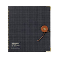 STRING-TIE NOTEBOOK 03 BLACK