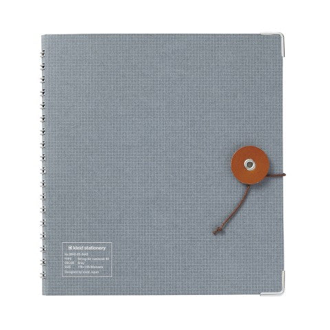 STRING-TIE NOTEBOOK 03 GRAY