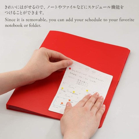 REMOVABLE CALENDAR STICKER MONTHLY S 10 SHEET