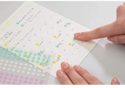 REMOVABLE CALENDAR STICKER MONTHLY S 10 SHEET