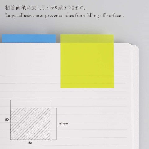WRITABLE STICKY NOTES 50 MM X 50 MM FINE