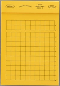 EDITORS MEMO PAD GRIDDED