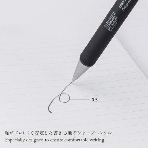 LEAD DIAMETER 0.5 MM MECHANICAL PENCIL GRAY