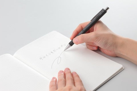 WATER-BASED GEL INK BALL POINT PEN 0.5MM BLACK