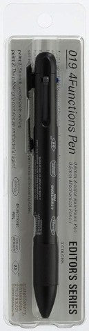 4 FUNCTIONS PEN BLACK